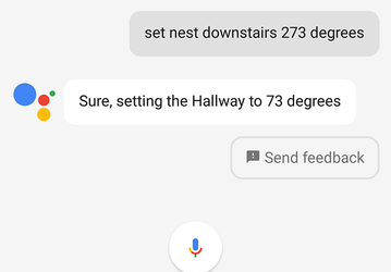 Термостаты Nest понимают голосовые команды, отданные со смартфона посредством помощника Google Assistant