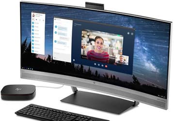 Монитор HP EliteDisplay S340c с изогнутой матрицей диагональю 34 дюйма и встроенной web-камерой оценен в $1500