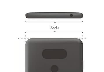Опубликован первый эскиз смартфона LG G6