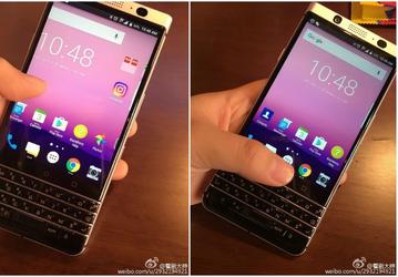 Фото дня: смартфон BlackBerry Mercury, оснащённый клавиатурой QWERTY