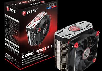Стали известны все подробности о процессорном охладителе MSI Core Frozr L