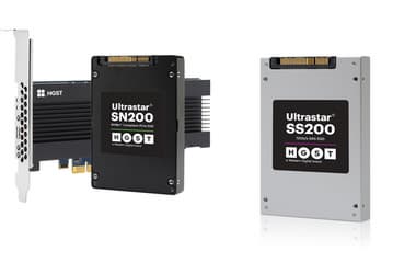 Представлены высокопроизводительные твердотельные накопители HGST Ultrastar SN200 NVMe и Ultrastar SS200 SAS
