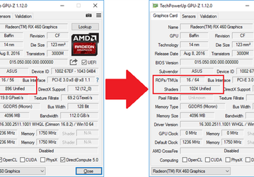 Модификация BIOS позволяет задействовать все 1024 потоковых процессора GPU 3D-карты AMD Radeon RX 460