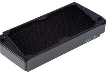 К достоинствам радиаторов для СВО Alphacool NexXxoS X-Flow относится низкое гидродинамическое сопротивление