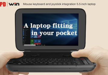 GPD Win: первая мобильная игровая приставка, совмещающая Windows 10 и экран 5,5 дюйма