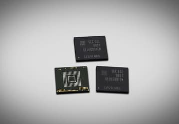 Производительность новых встраиваемых накопителей Samsung объёмом 256 ГБ, соответствующих спецификациям UFS 2.0, достигает 45 000 IOPS