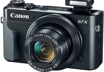 В камере PowerShot G7 X Mark II установлен дюймовый датчик изображения 