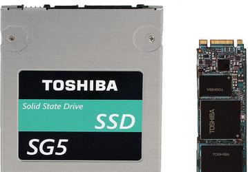В твердотельных накопителях Toshiba SG5 используется 15-нанометровая флэш-память TLC NAND