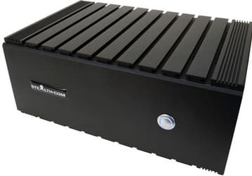 Промышленный мини-ПК с пассивным охлаждением Stealth LPC-720F имеет два слота расширения