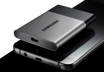 За портативные твердотельные накопители Samsung Portable SSD T3 просят от $130 до $850