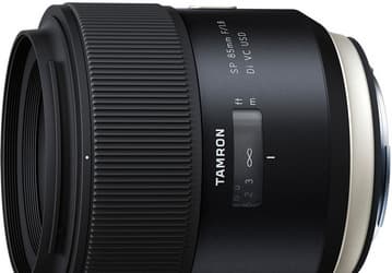 Объектив Tamron SP 85mm F/1.8 Di VC USD оснащен стабилизатором изображения