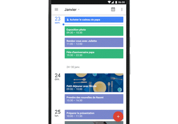 Приложение Google Calendar стало более умным