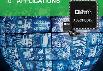 Микроконтроллеры серии Analog Devices ADuCM302x предназначены для устройств интернета вещей