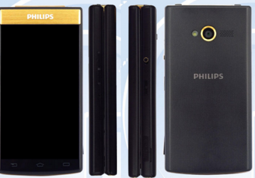 Philips V800 — ещё один смартфон-«раскладушка» с ОС Android