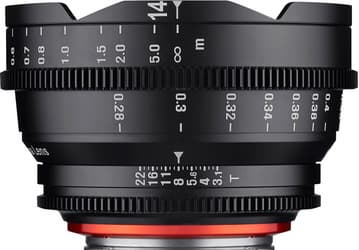 Samyang добавляет в серию полнокадровых объективов для видеосъемки Xeen модели 14mm T3.1 и 35mm T1.5
