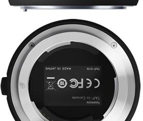 Стыковочная станция Tamron TAP-in Console (TAP-01) позволяет обновлять встроенное ПО объективов и настраивать их