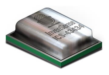 InvenSense ICS-43434 — самый маленький в мире микрофон с интерфейсом I2S для устройств носимой электроники и IoT