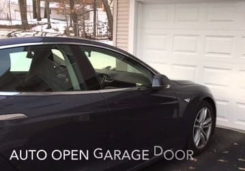 Седан Tesla Model S теперь может самостоятельно выехать из гаража, встретив вас у порога дома
