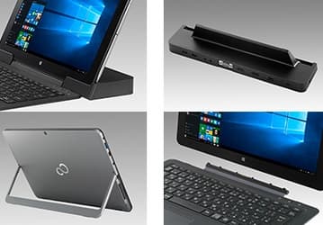 Fujitsu Arrows Tab R726/M и Arrows Tab Q736/M — планшеты с Windows 10 и процессорами Intel Core i7