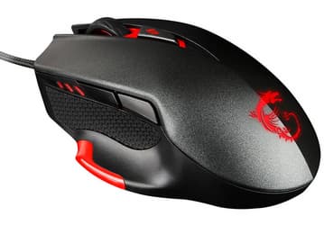 Игровая лазерная мышь MSI Interceptor DS300 имеет шесть программируемых кнопок