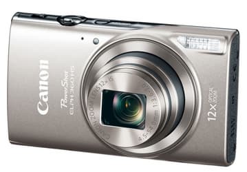 Разрешение компактных камер Canon PowerShot ELPH 360HS, ELPH 190 IS и ELPH 180 равно 20 Мп