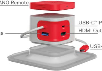 Мини-док Analogix SlimPort Nano∙Console USB-C предназначен для мобильных устройств с портом USB-C