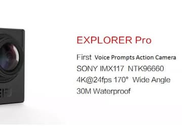 Производитель называет Elephone Explorer Pro первой камерой с поддержкой голосовых подсказок