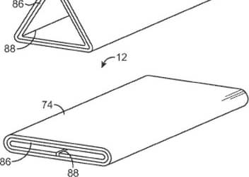 Apple пытается запатентовать электронное устройство с дисплеем, обернутым вокруг корпуса