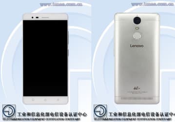 Смартфон Lenovo с каталожным номером K52t38 получит металлический корпус и дактилоскоп
