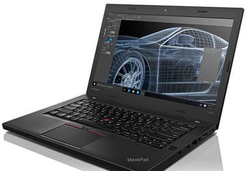 Ноутбук Lenovo ThinkPad T460p оснащается процессорами Intel серии Core H шестого поколения