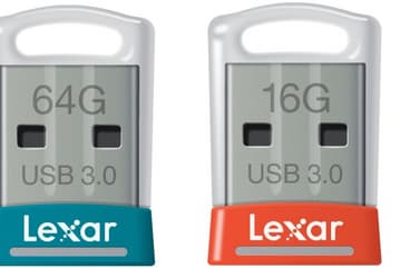 Флэш-накопители Lexar JumpDrive S45 выделяются минимальными габаритами и высокими скоростями записи