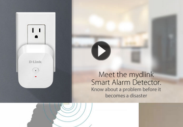D-Link Smart Alarm Detector — детектор, который слушает домашние датчики пожарной безопасности