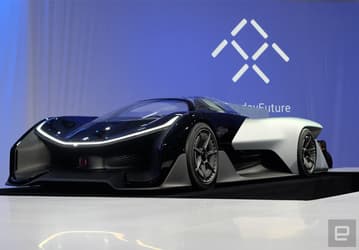 На CES показан концепт-кар Faraday Future FFZero 1