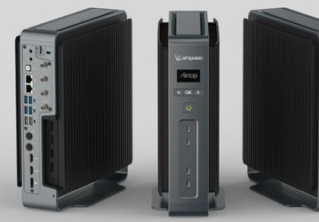 Compulab Airtop — мини-ПК объёмом 7,5 литра с пассивным охлаждением, способным отвести до 200 Вт мощности