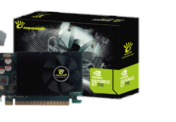 Видеокарты Manli GeForce GT 710 оснащаются скромными системами охлаждения