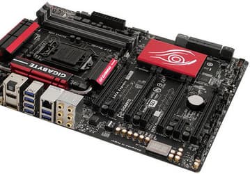 Поставки материнских плат Gigabyte в прошлом году снизились на 10%