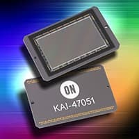 Разрешение датчика изображения ON Semiconductor KAI-47051 — 47 Мп, что является рекордом для CCD с построчным переносом 