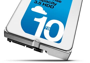 Seagate представила жёсткий диск объёмом 10 ТБ