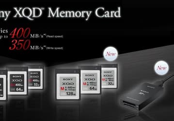 Sony показала новые карты памяти SD и XQD, а также кардридер для работы с этими новинками