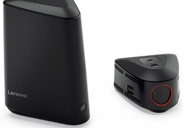 Lenovo IdeaCentre 610S — компактный настольный компьютер со съемным проектором