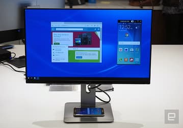 Dell 23 Wireless Monitor: беспроводной монитор со встроенной беспроводной зарядкой для мобильных устройств