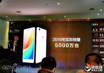 В прошлом году Oppo удалось продать 50 млн смартфонов