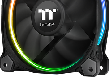 Вентиляторы Thermaltake Riing LED RGB Radiator Fan TT Premium Edition объединяются одним контроллером