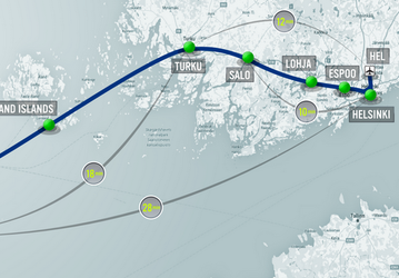 Проект постройки линии Hyperloop, соединяющей Стокгольм и Хельсинки, обойдётся в 21 млрд долларов