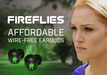 На выпуск беспроводных наушников FireFlies собрано почти $350 000