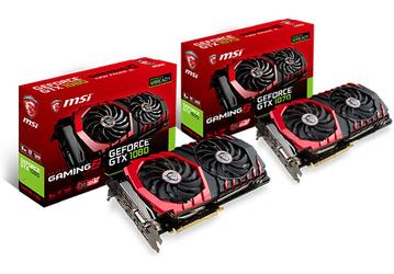 Линейка видеокарт MSI пополнилась моделями GeForce GTX 1080 Gaming Z 8G и MSI GeForce GTX 1070 Gaming Z 8G