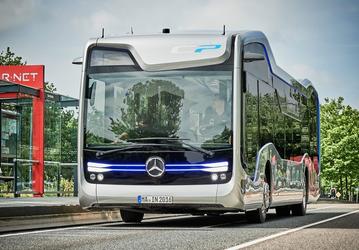 Mercedes-Benz успешно испытала беспилотный автобус на дорогах общего пользования