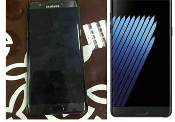 Появилось первое «живое» фото смартфона Samsung Galaxy Note7