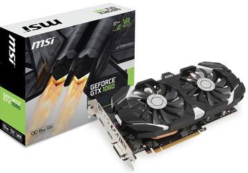 MSI представила сразу пять 3D-карт GeForce GTX 1060