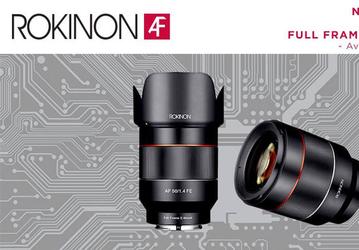 Начат прием заказов на объектив Rokinon AF 50mm F/1.4 FE с креплением Sony E